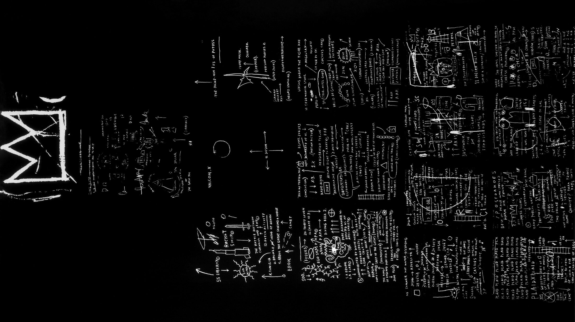 APPAREL WALL: Jean-Michel Basquiat 