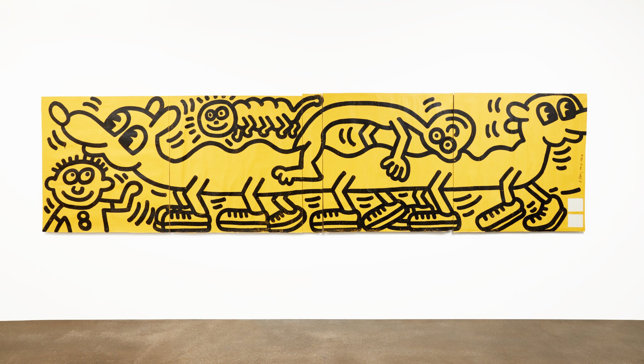 Keith Haring Mural Auctioned for $945,000 - A portion of the proceeds from the sale of the mural, rediscovered after 30 years, will return to Mount Sinai Kravis Childrenâ€™s Hospital, where the mural was originally housed.